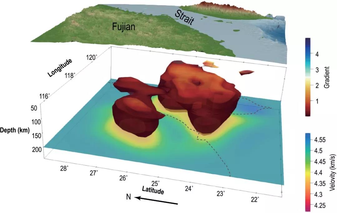 张亚运 等-G^3: 面波成像结果揭示福建及台湾海峡中生代至新生代的岩浆活动