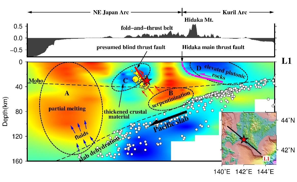 王志-PHYS EARTH PLANET IN: 深部结构成像揭示俯冲带弧-弧碰撞与弧后地震成因机制
