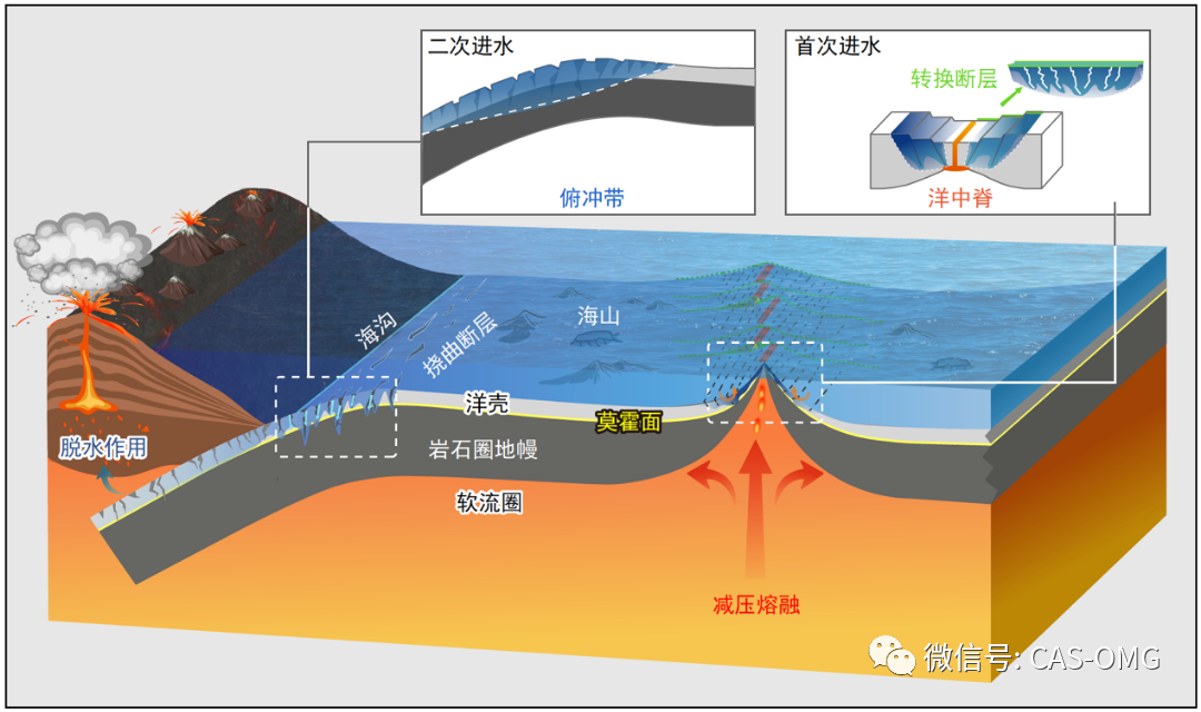 林间院士团队-NSR: 揭示全球海洋板块多幕式进水率分布